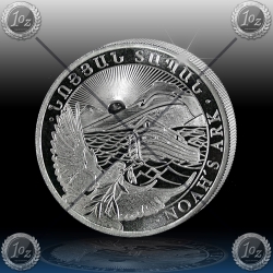 1oz ARMENIJA "Noetova barka" 500 Dram 2011